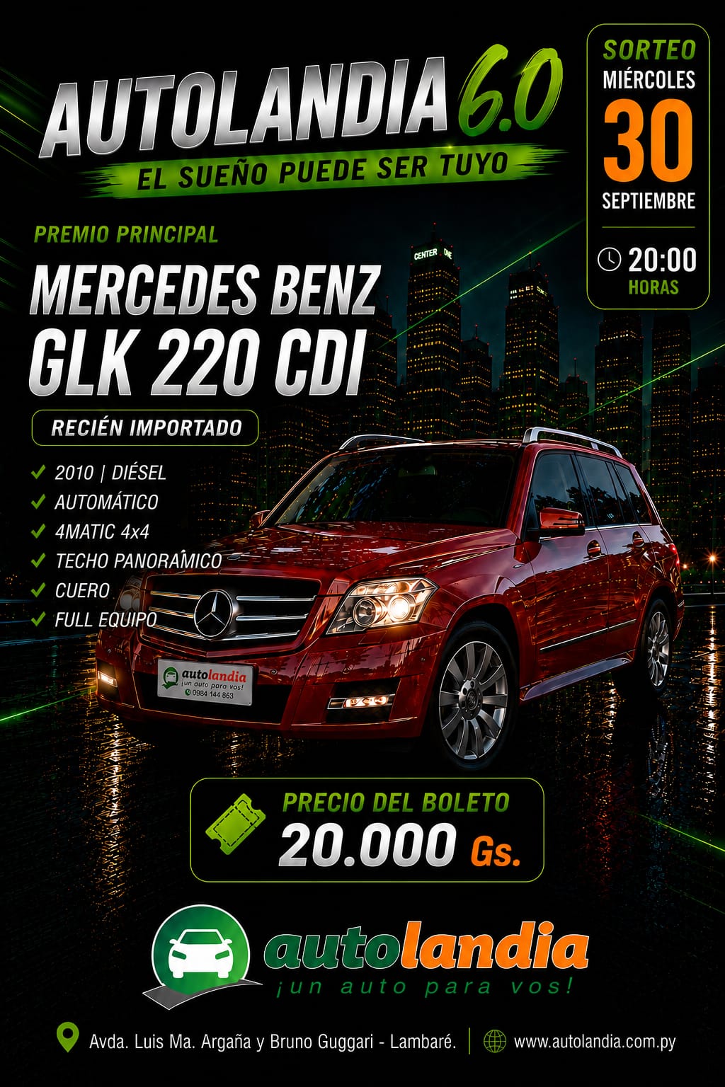 Mercedes Benz GLK 220 CDI - AUTOLANDIA 6.0
